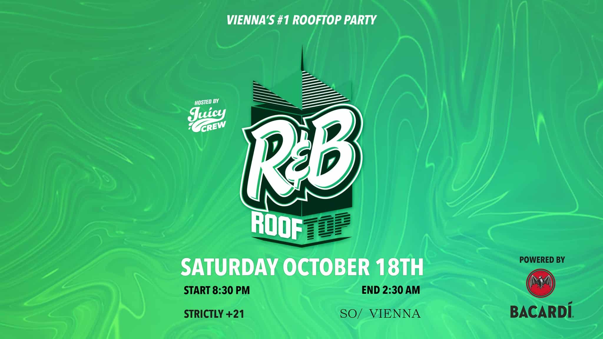 Events Wien: R&B Rooftop Party SAT.18.10. at SO/Vienna