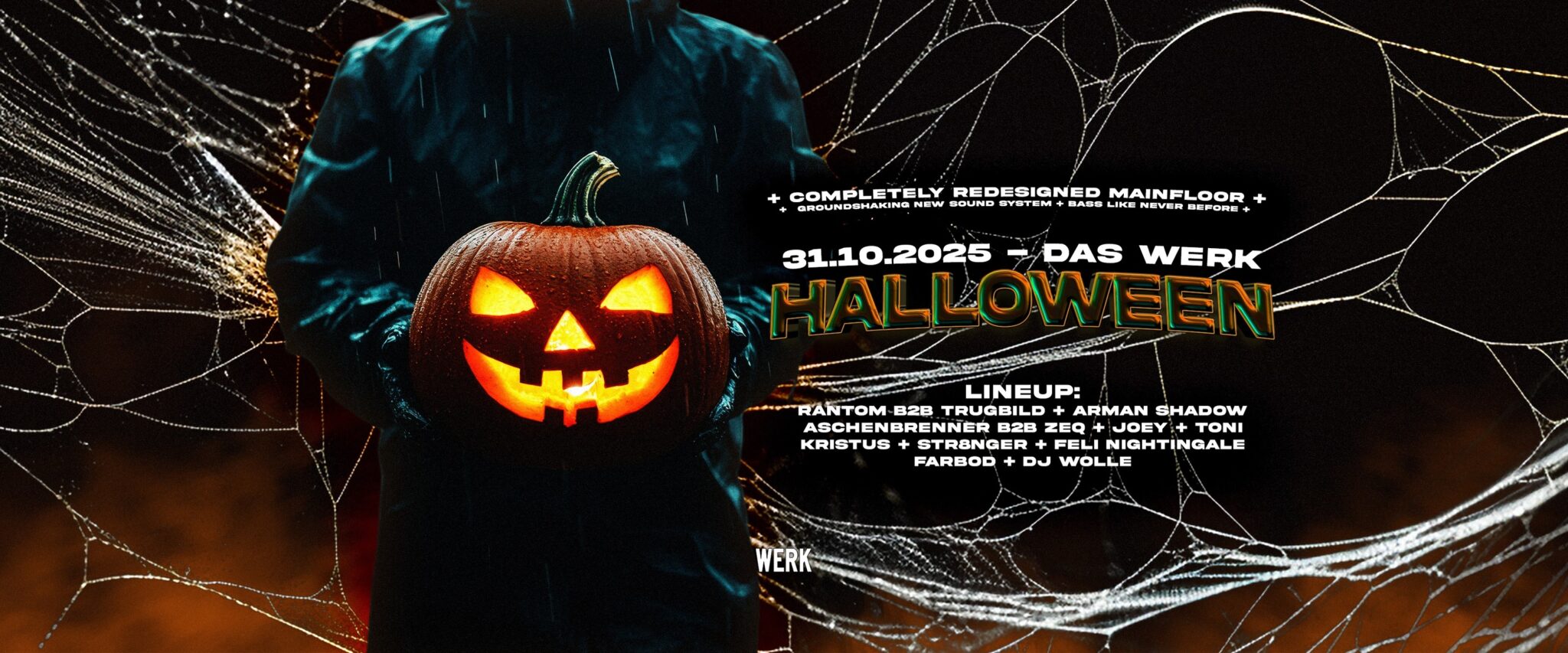 HALLOWEEN RAVE — DAS WERK - WARDA 20251031