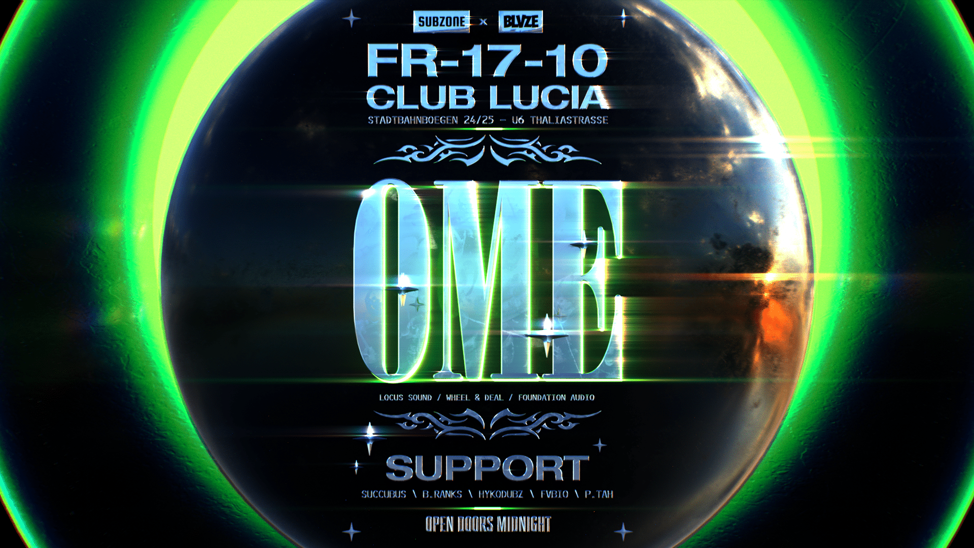 Events Wien: Fr. 17.10. BLVZE X Subzone pres. OME