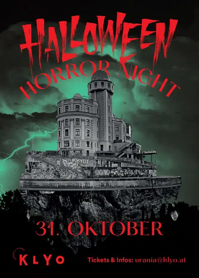 Halloween Flyer Wien